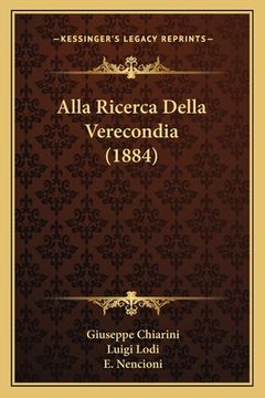 portada Alla Ricerca Della Verecondia (1884) (in Italian)