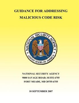 portada Guidance for Addressing Malicious Code Risk