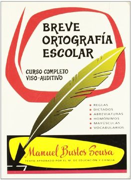 portada Breve Ortografia Escolar (Curso Completo Viso-Auditivo) (22ª Ed. ) (in Spanish)