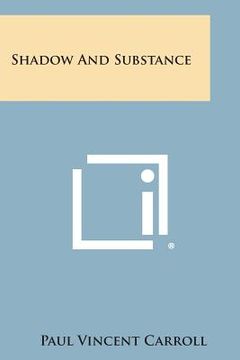 portada Shadow and Substance (en Inglés)