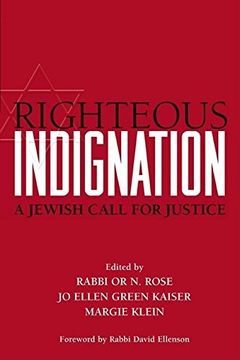 portada Righteous Indignation: A Jewish Call for Justice (en Inglés)