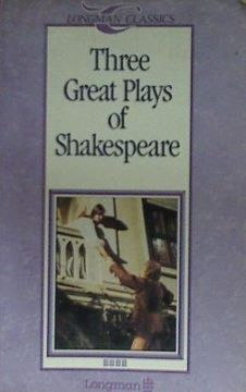 portada Three Great Plays of Shakespeare (en Inglés)