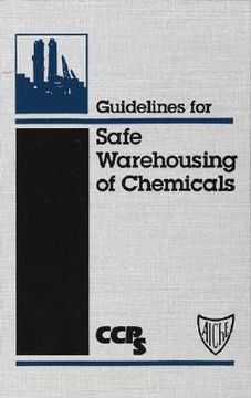 portada guidelines for safe warehousing of chemicals (en Inglés)