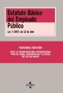 portada estatuto basico del empleado publico 3¦ed.