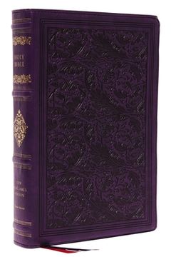 portada Nkjv, Wide-Margin Reference Bible, Sovereign Collection, Leathersoft, Purple, red Letter, Comfort Print: Holy Bible, new King James Version (in English)