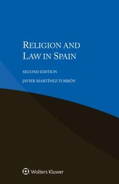 portada Religion and Law in Spain (en Inglés)