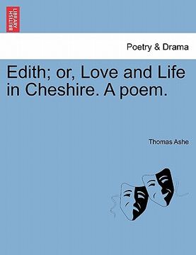 portada edith; or, love and life in cheshire. a poem. (en Inglés)