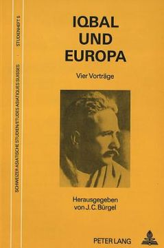 portada Iqbal Und Europa: Herausgegeben Von Johann Christoph Buergel (en Alemán)