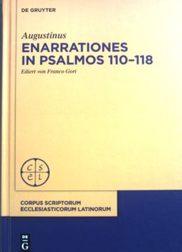 portada Enarrationes in Psalmos 110-118. Corpus Sciptorum Ecclesiasticorum Latinorum, Band 95/2 (en Latin)
