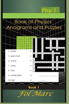 portada Book of Physics Anagrams and Puzzles - Book1 (en Inglés)