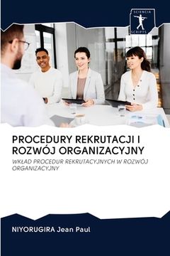 portada Procedury Rekrutacji I Rozwój Organizacyjny (en Polaco)