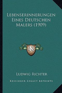 portada Lebenserinnerungen Eines Deutschen Malers (1909) (en Alemán)