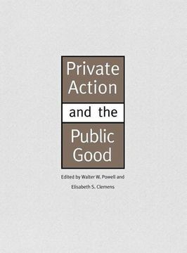 portada Private Action and the Public Good (en Inglés)
