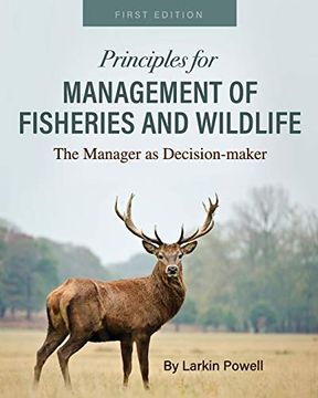 portada Principles for Management of Fisheries and Wildlife: The Manager as Decision-Maker (en Inglés)