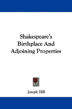 portada shakespeare's birthplace and adjoining properties (en Inglés)