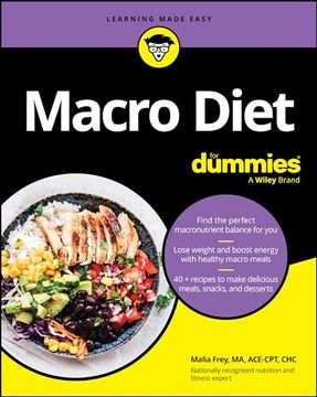 portada Macro Diet for Dummies (en Inglés)