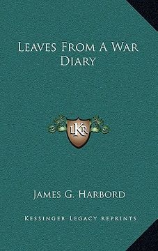 portada leaves from a war diary