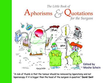 portada The Little Book of Aphorisms & Quotations for the Surgeon (en Inglés)