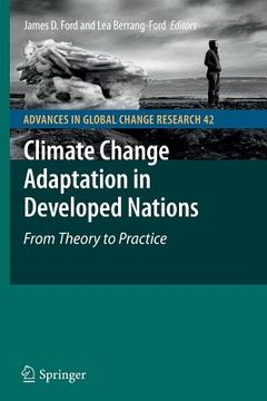 portada Climate Change Adaptation in Developed Nations: From Theory to Practice (en Inglés)