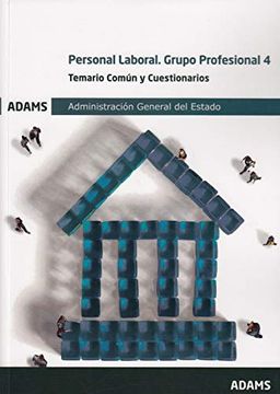 portada Temario Común y Cuestionarios Grupo Profesional 4. Personal Laboral Fijo del Estado