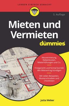 portada Mieten und Vermieten für Dummies (en Alemán)