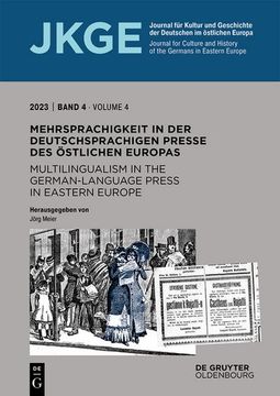 portada Mehrsprachigkeit in der Deutschsprachigen Presse des Östlichen Europas / Multilingualism in the German-Language Press in Eastern Europe (in English)