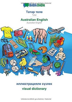 portada Babadada, Tatar (in Cyrillic Script) - Australian English, Visual Dictionary (in Cyrillic Script) - Visual Dictionary (en Tártaro)