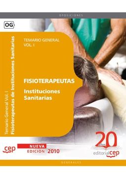 portada Fisioterapeutas Instituciones Sanitarias. Temario Vol. I.