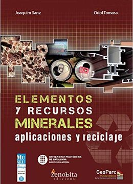 portada Elementos y Recursos Minerales. Aplicaciones y Reciclaje (in Spanish)