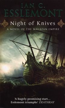 portada Night of Knives: A Novel of the Malazan Empire (en Inglés)