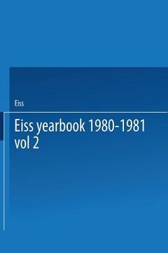 portada eiss yearbook 1980-1981 vol 2 (en Inglés)