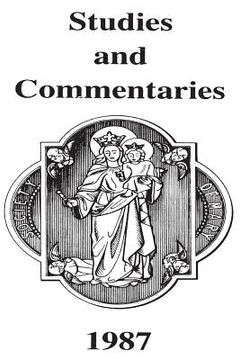 portada 1987 Studies and Commentaries (en Inglés)