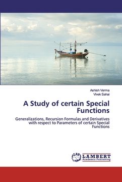 portada A Study of certain Special Functions (in English)