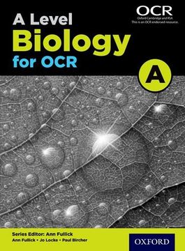 portada A Level Biology A for OCR Student Book (Science a Level for Ocr)