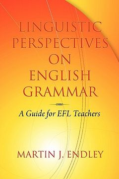 portada linguistic perspectives on english grammar: a guide for efl teachers