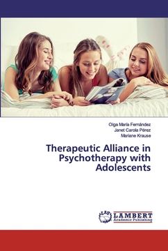 portada Therapeutic Alliance in Psychotherapy with Adolescents