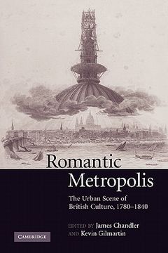 portada Romantic Metropolis Paperback (en Inglés)