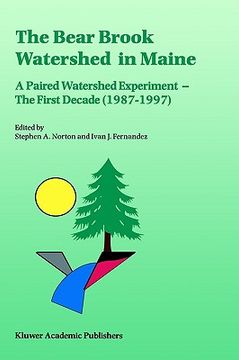 portada the bear brook watershed in maine: a paired watershed experiment - the first decade (1987-1997)