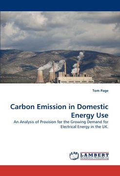 portada Carbon Emission in Domestic Energy use (en Inglés)
