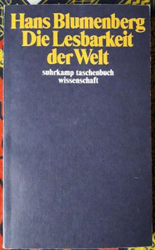 portada Die Lesbarkeit der Welt (in German)