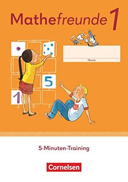 portada Mathefreunde 1. Schuljahr. 5-Minuten-Training - Arbeitsheft (en Alemán)