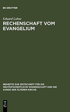 portada Rechenschaft vom Evangelium (en Alemán)