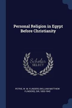 portada Personal Religion in Egypt Before Christianity (en Inglés)
