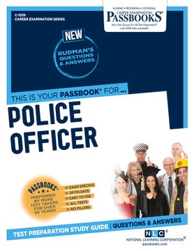 portada Police Officer (C-1939): Passbooks Study Guide Volume 1939 (en Inglés)