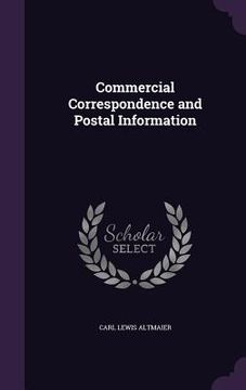 portada Commercial Correspondence and Postal Information (en Inglés)