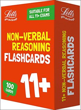 portada 11+ Non-Verbal Reasoning Flashcards (Letts 11+ Success) (en Inglés)