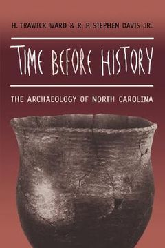 portada time before history: the archaeology of north carolina (en Inglés)