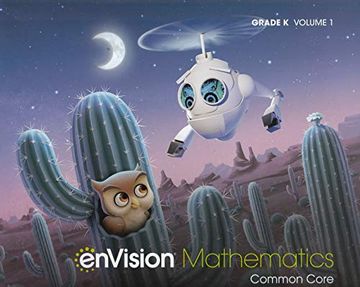 portada Envision Mathematics 2020 Common Core Student Edition Grade k Volume 1 (en Inglés)