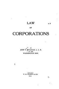 portada Law of Corporations (en Inglés)