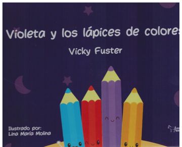 portada Violeta y los Lapices de Colores